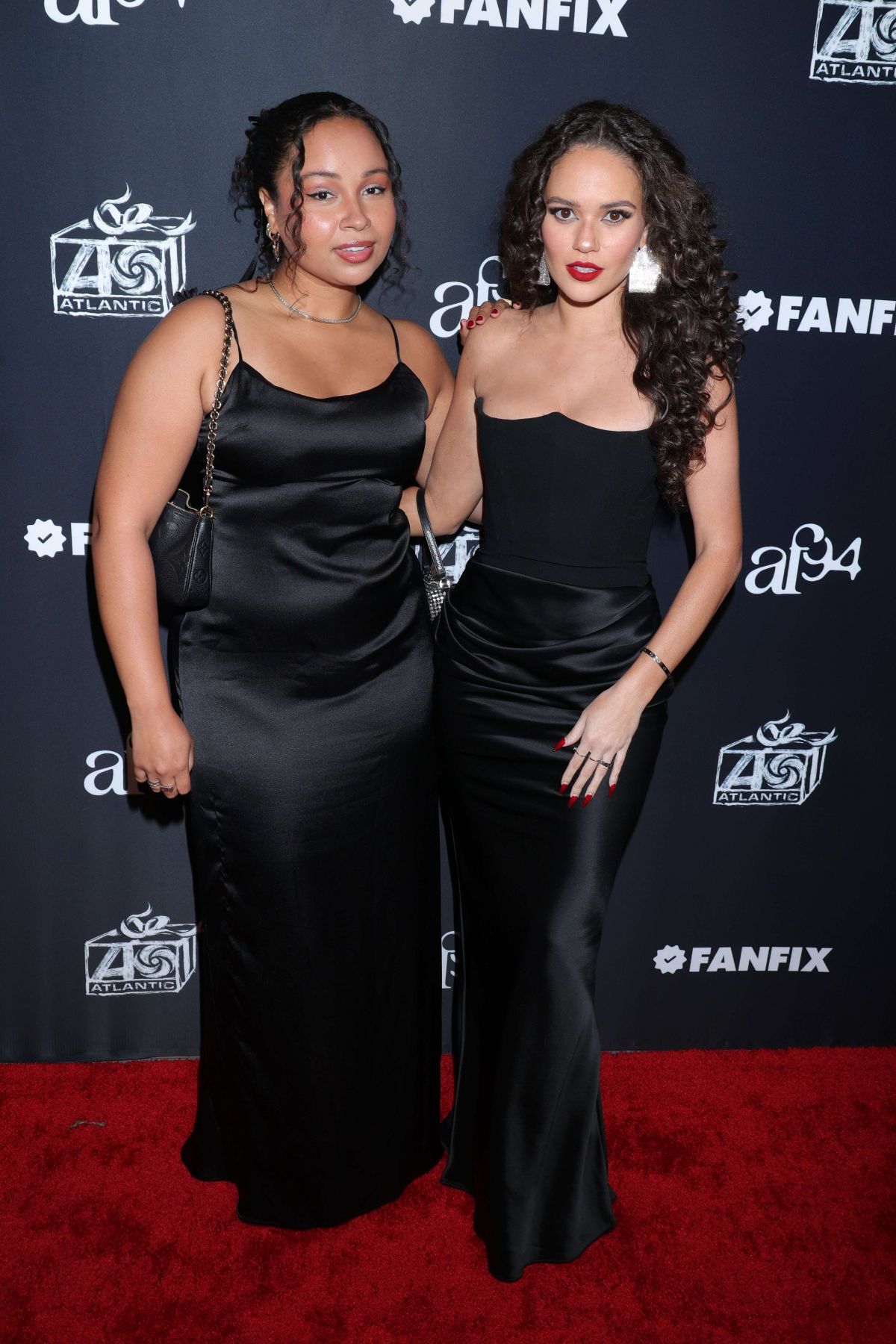 Madison Pettis dazzles at Fanfix x Atlantic Records Holiday Party 2023