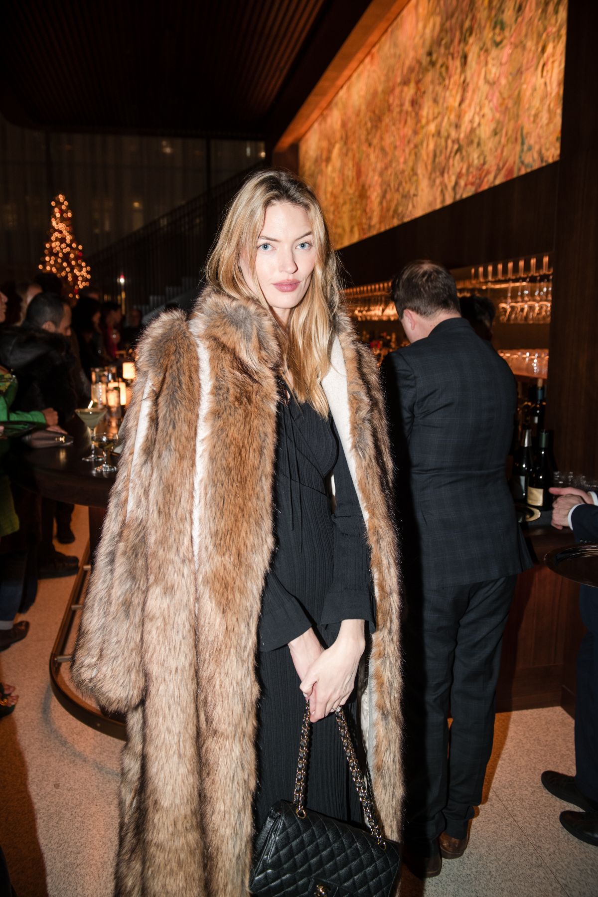 Martha Hunt at Four Twenty Five Opening Party NYC