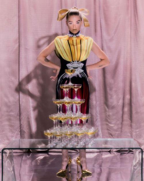 Milly Alcock in Pull Letter Magazine December 2023 Photoshoot 2
