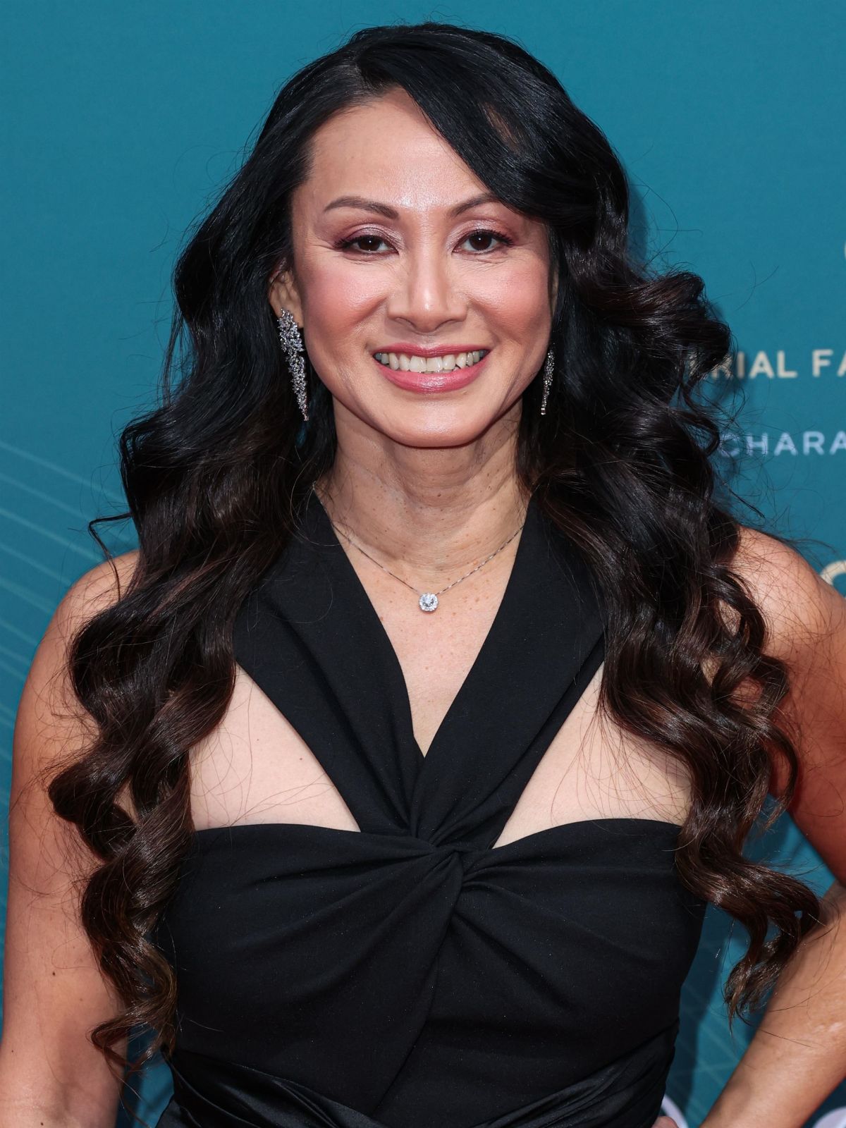Miranda Kwok in Black Dress at 21st Unforgettable Gala – Asian American Awards 2023 1