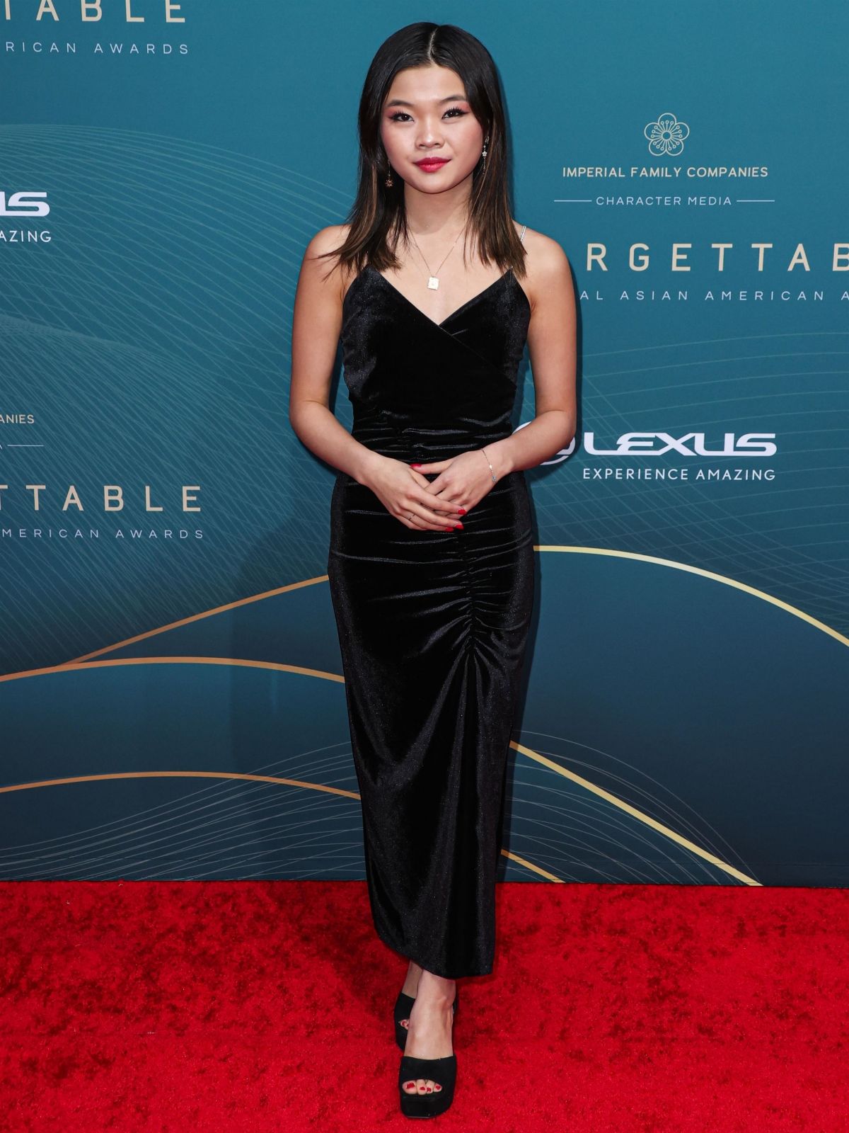 Miya Cech attends at 21st Unforgettable Gala: Asian American Awards 2023