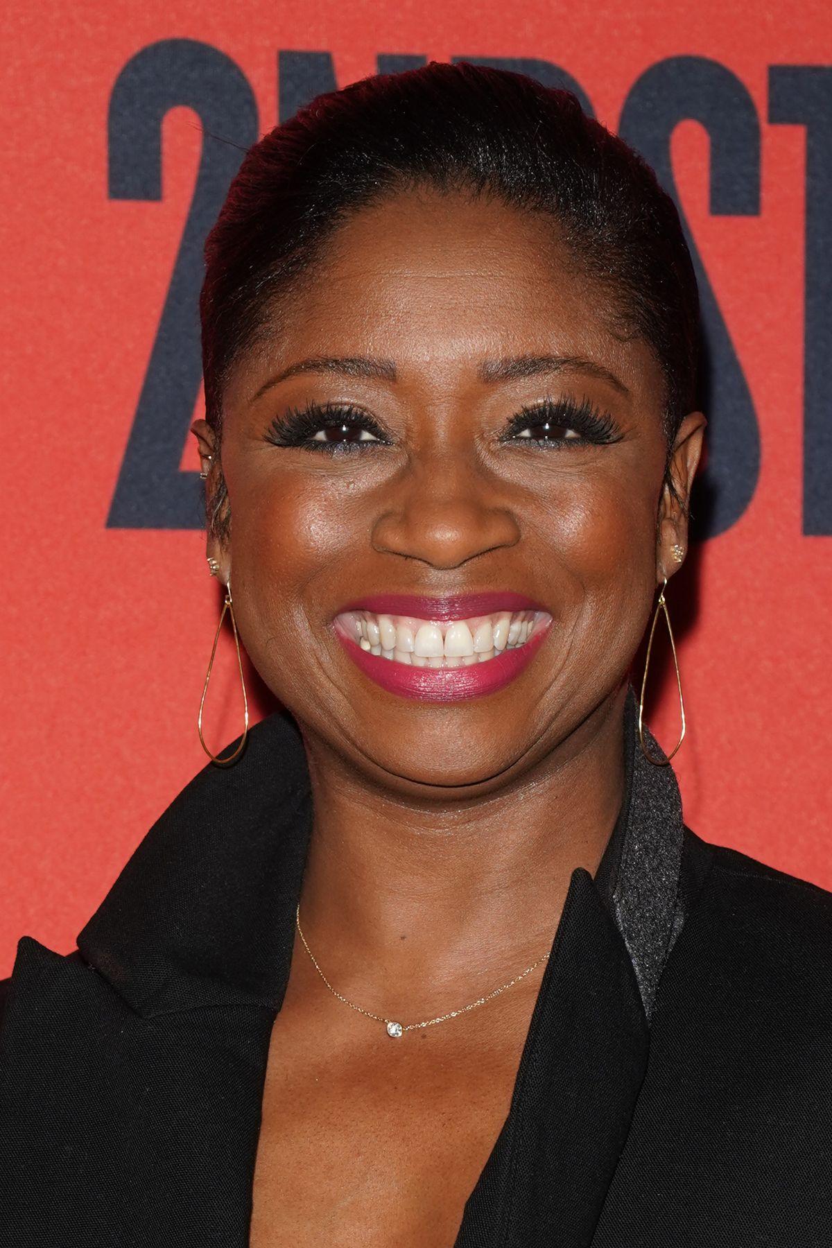 Montego Glover attends at Appropriate Broadway Opening Night