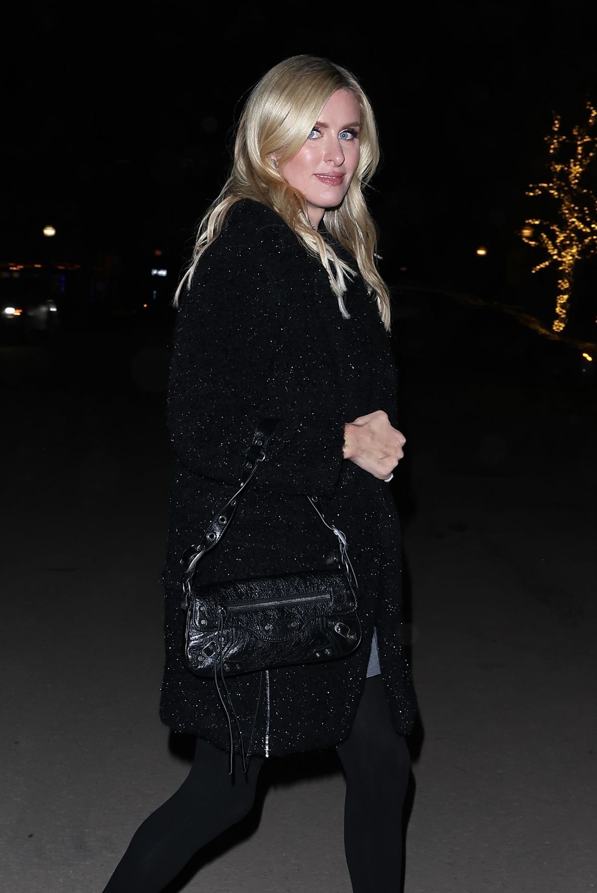 Nicky Hilton in Chic Black Outfit Leaving Kemo Sabe Aspen