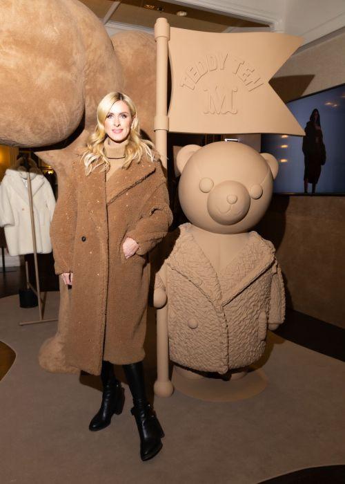 Nicky Hilton in Overcoat at Max Mara Dinner in Aspen 3