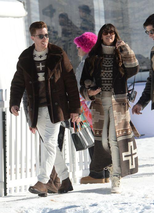 Nina Dobrev and Shaun White Shine in Aspen Snow Polo Shoot 2