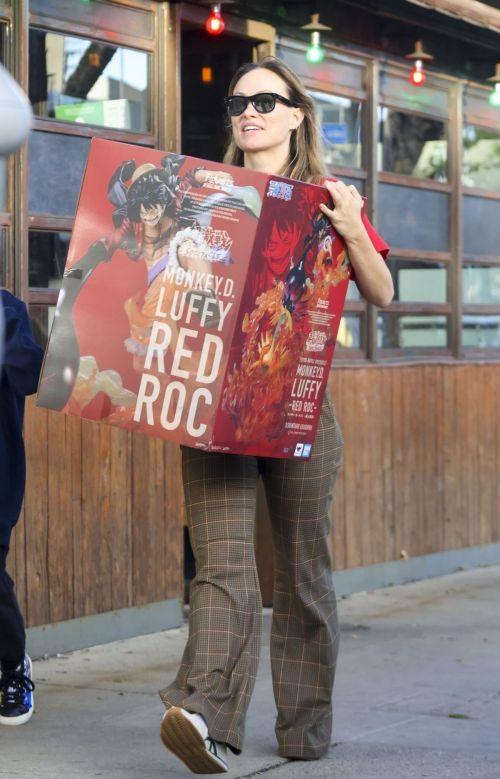 Olivia Wilde Chic Toy Shopping Spree in LA 2