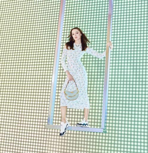 Phoebe Dynevor in Louis Vuitton’s LV Remix Collection - December 2023 3