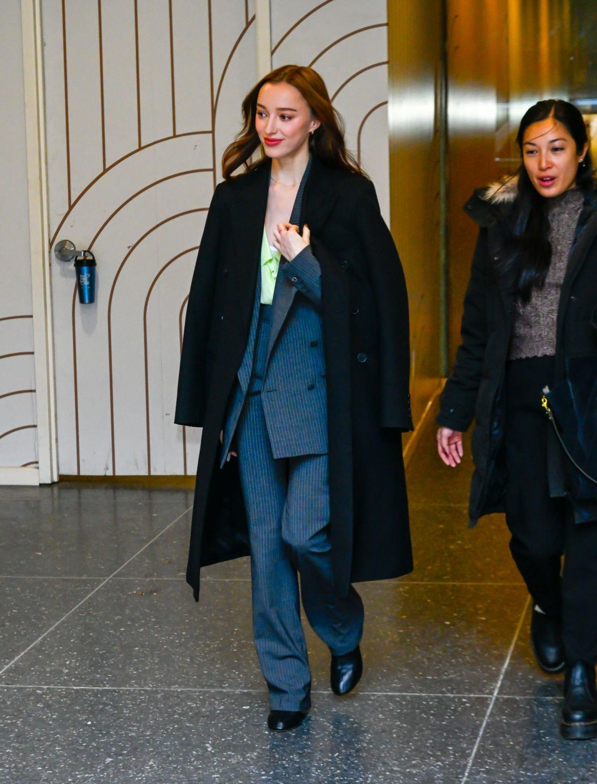 Phoebe Dynevor Leaves Today Show in NYC 2