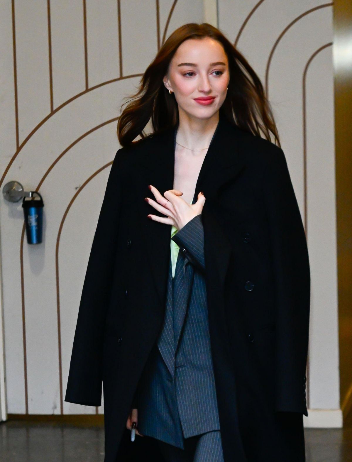 Phoebe Dynevor Leaves Today Show in NYC 4