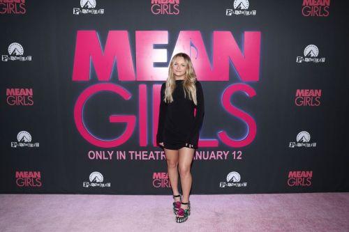 Pressley Hosbach in black dress at Mean Girls screening 1