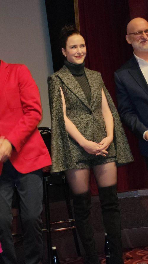 Rachel Brosnahan at The Marvelous Mrs. Maisel SAG Panel NYC 1