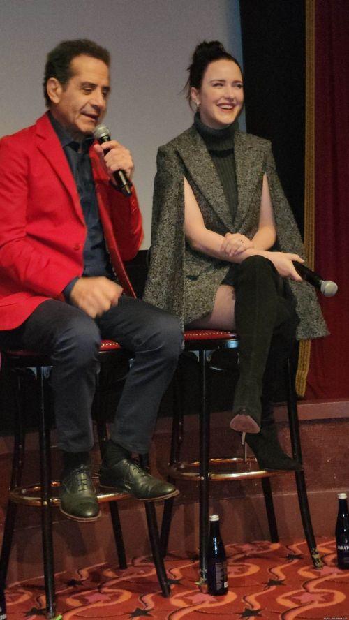 Rachel Brosnahan at The Marvelous Mrs. Maisel SAG Panel NYC 2
