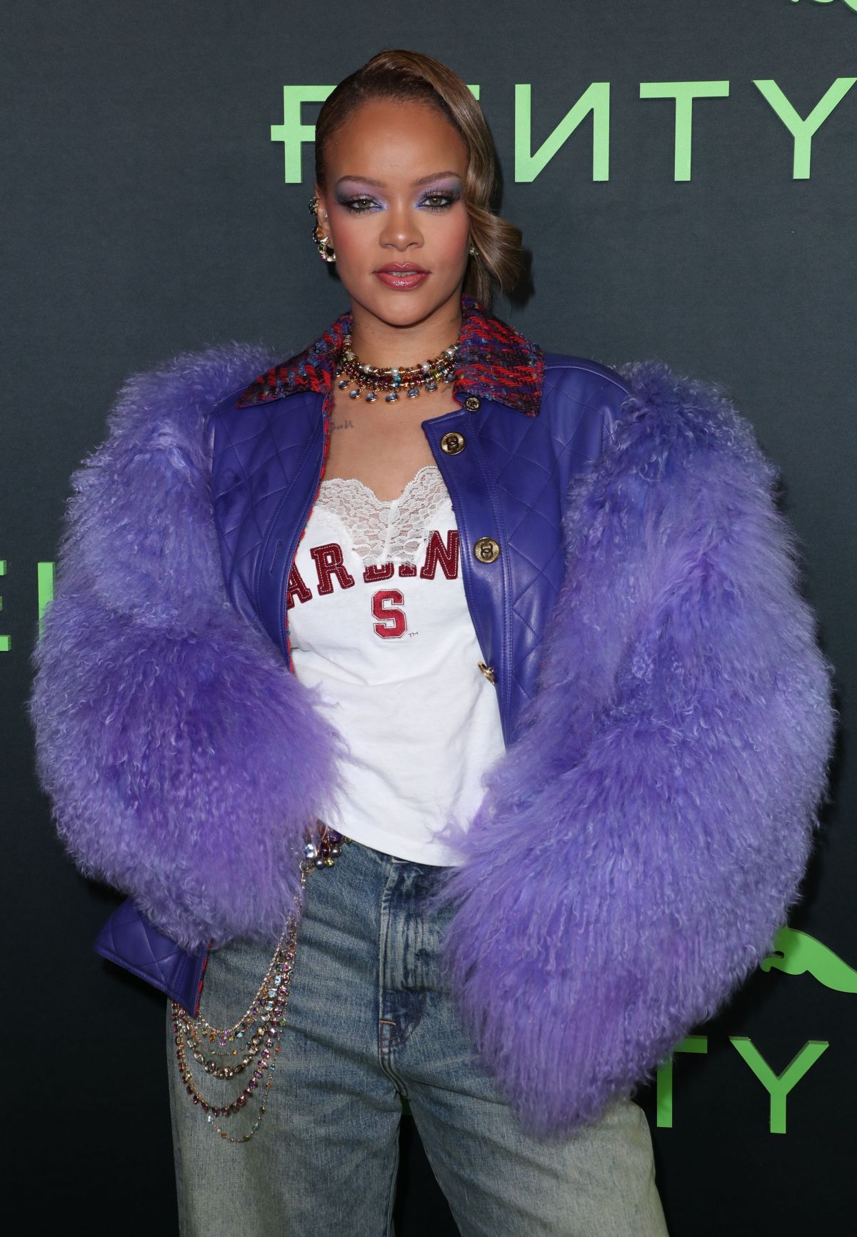 Rihanna attens at Fenty x Puma Creeper Phatty Launch in LA 6