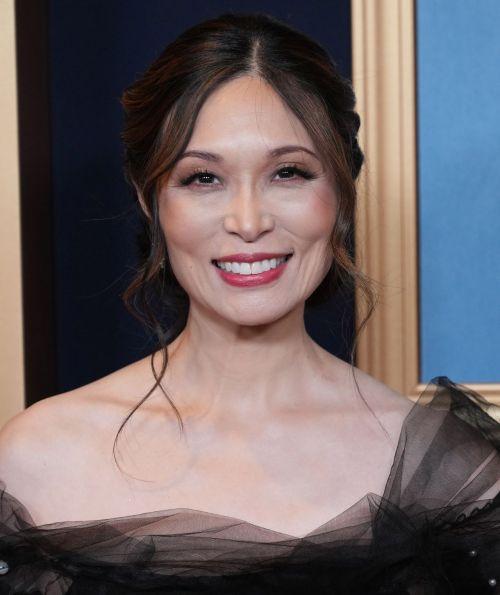 Romy Park in Black Dress at 50th Daytime Emmy Awards in LA 2