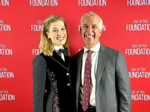 Rosamund Pike Career Retrospective Sparkles at SAG-AFTRA Event 5
