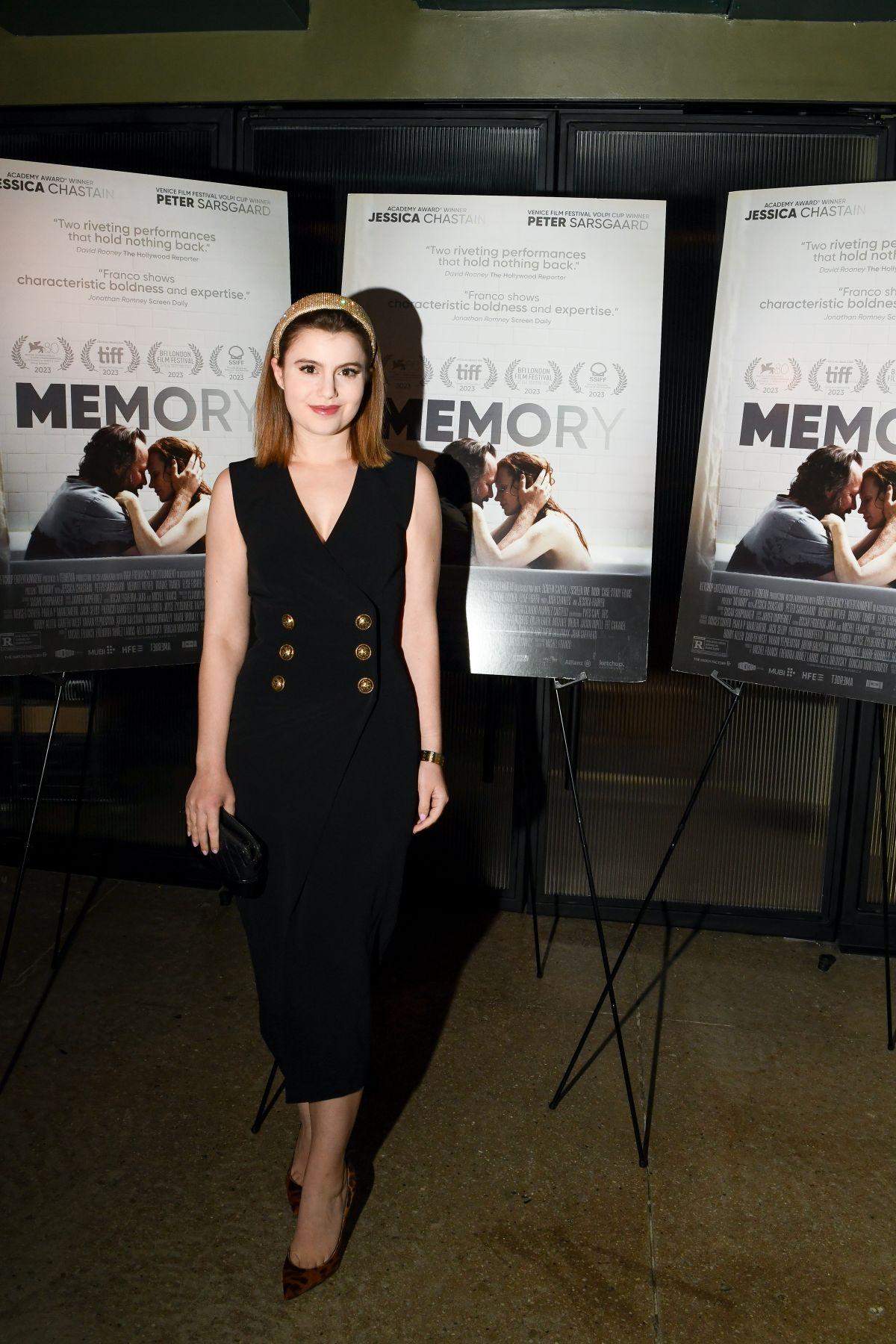 Sami Gayle at Memory Screening - NYC Event