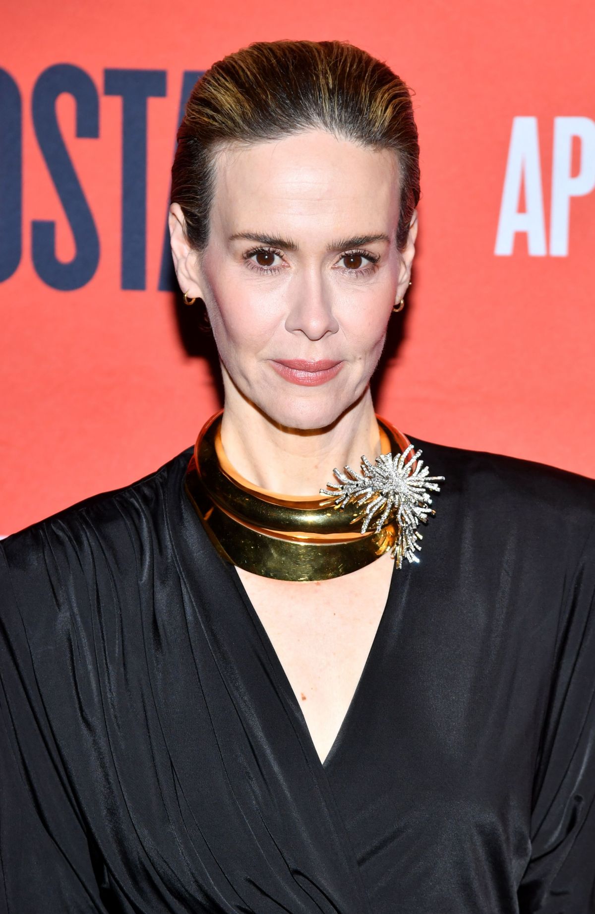 Sarah Paulson attebds at Appropriate Broadway Opening Night 2