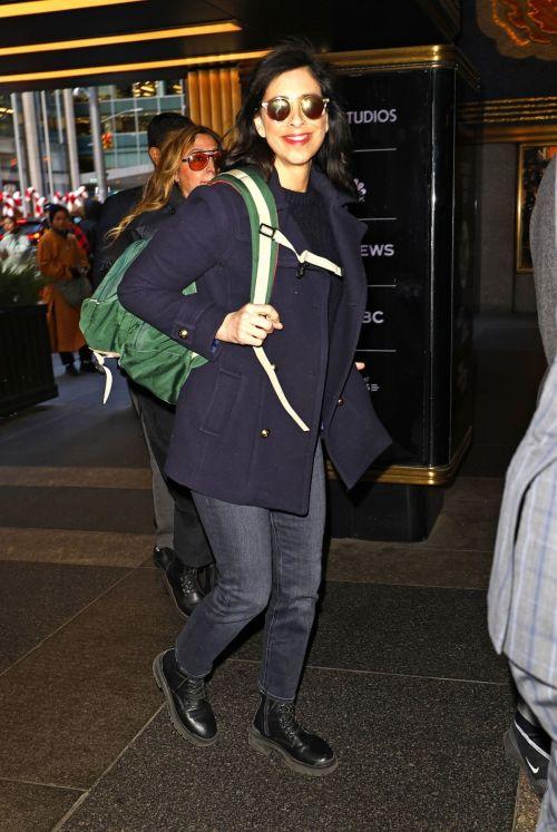 Sarah Silverman Spotted at NBC Studios NYC