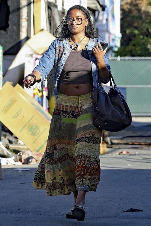 Sasha Obama spotted strolling in LA