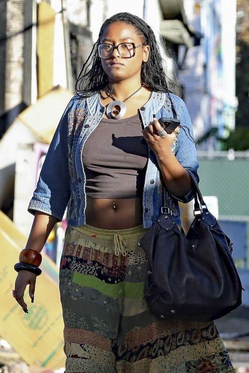 Sasha Obama spotted strolling in LA