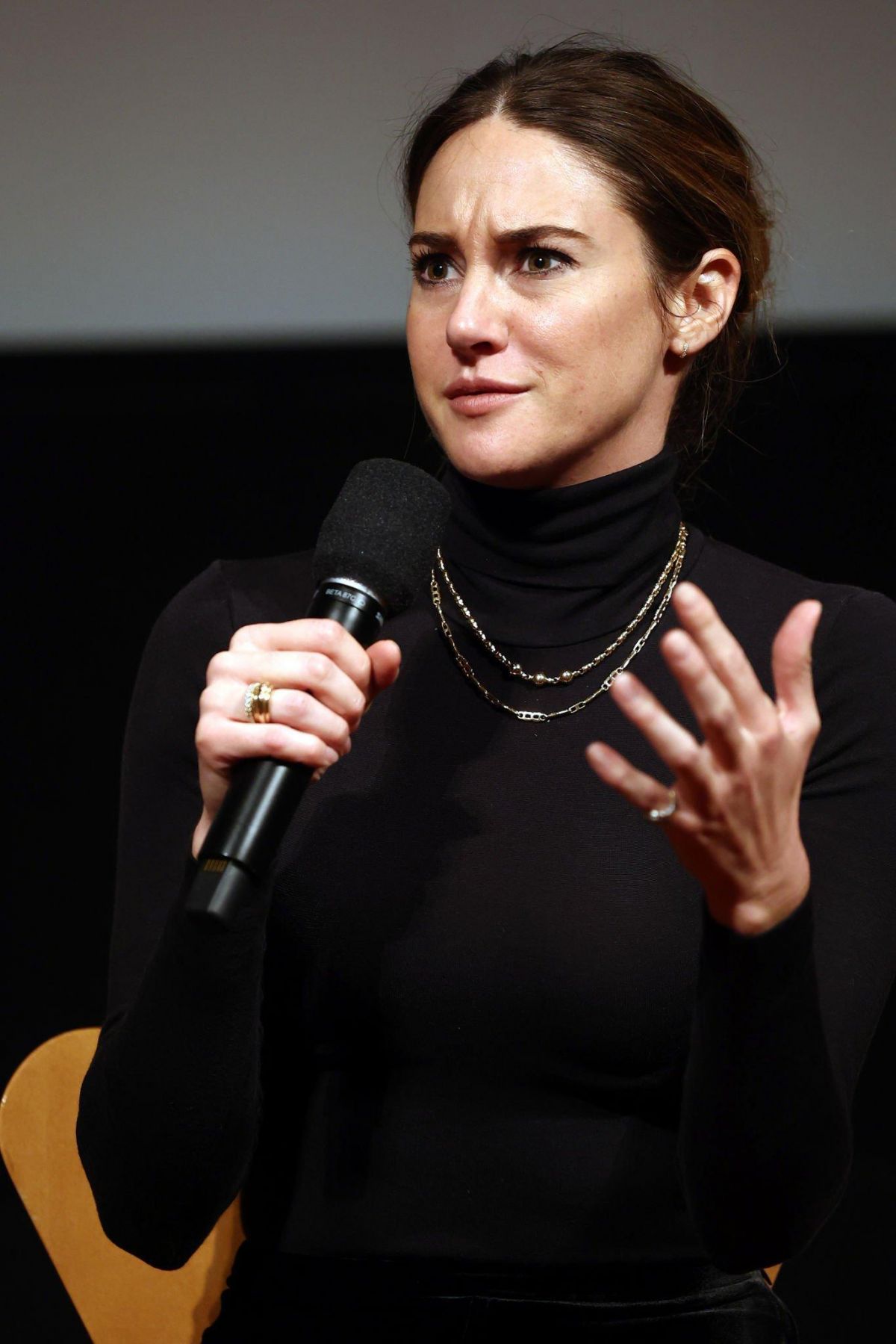 Shailene Woodley attends at Ferrari Screening & Q&A in LA