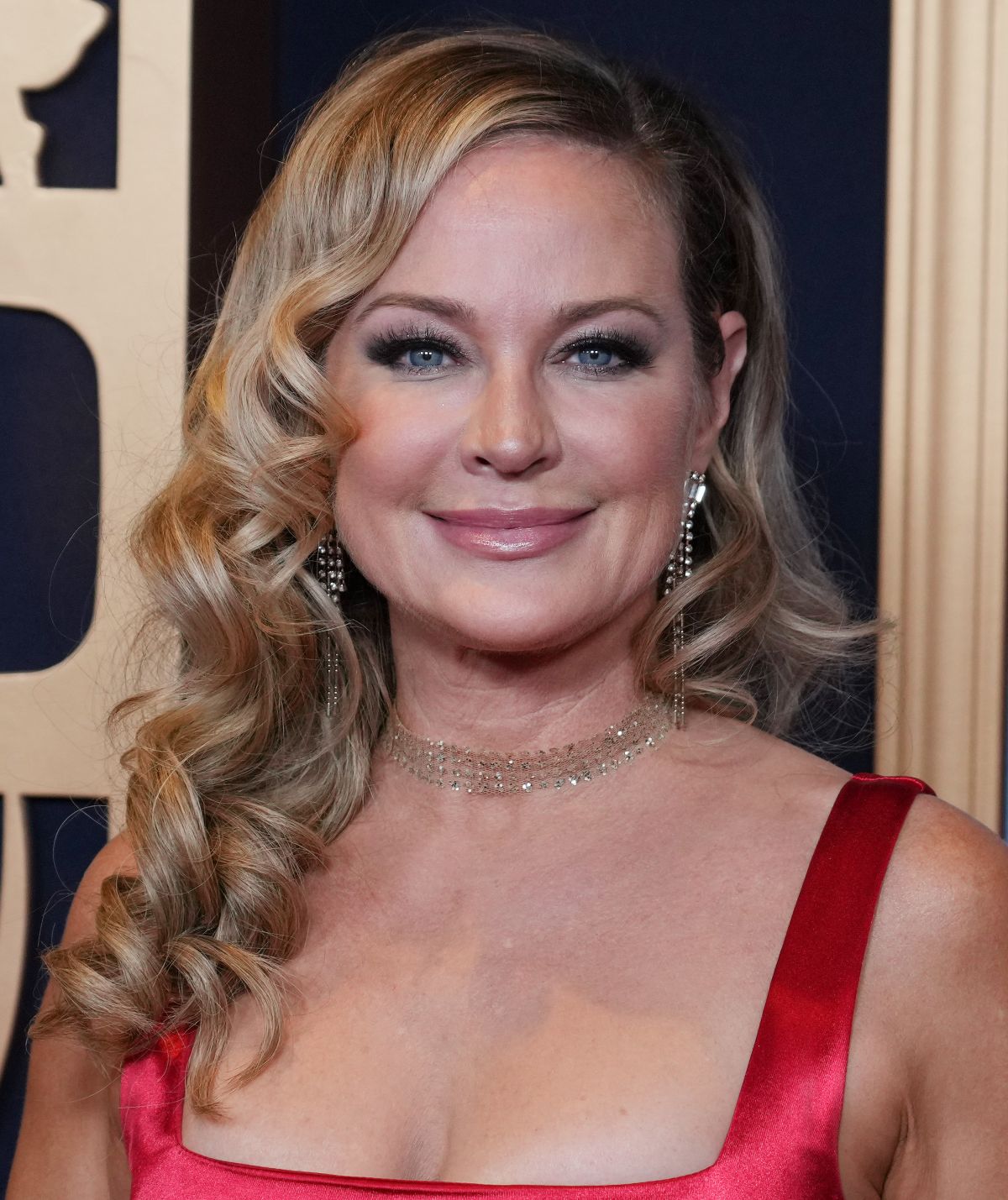 Sharon Case in red dress at 50th Daytime Emmy Awards 2023 3