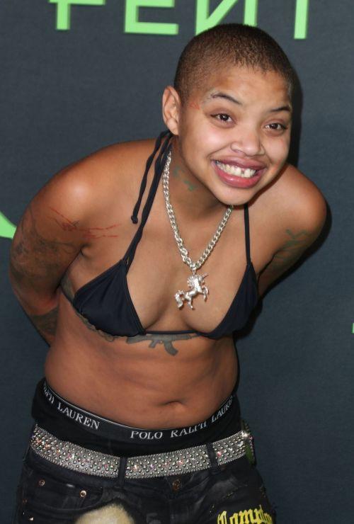 Slick Woods at Fenty x Puma Creeper Phatty Launch Party LA 1