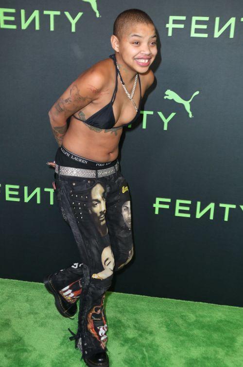 Slick Woods at Fenty x Puma Creeper Phatty Launch Party LA 2