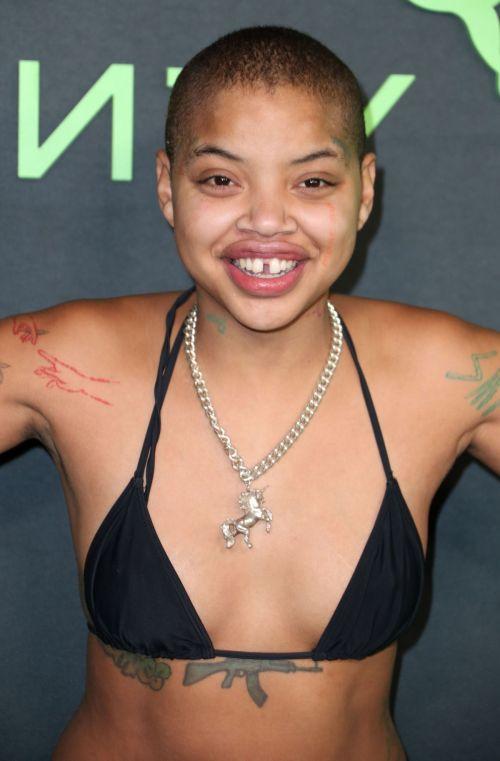 Slick Woods at Fenty x Puma Creeper Phatty Launch Party LA 5