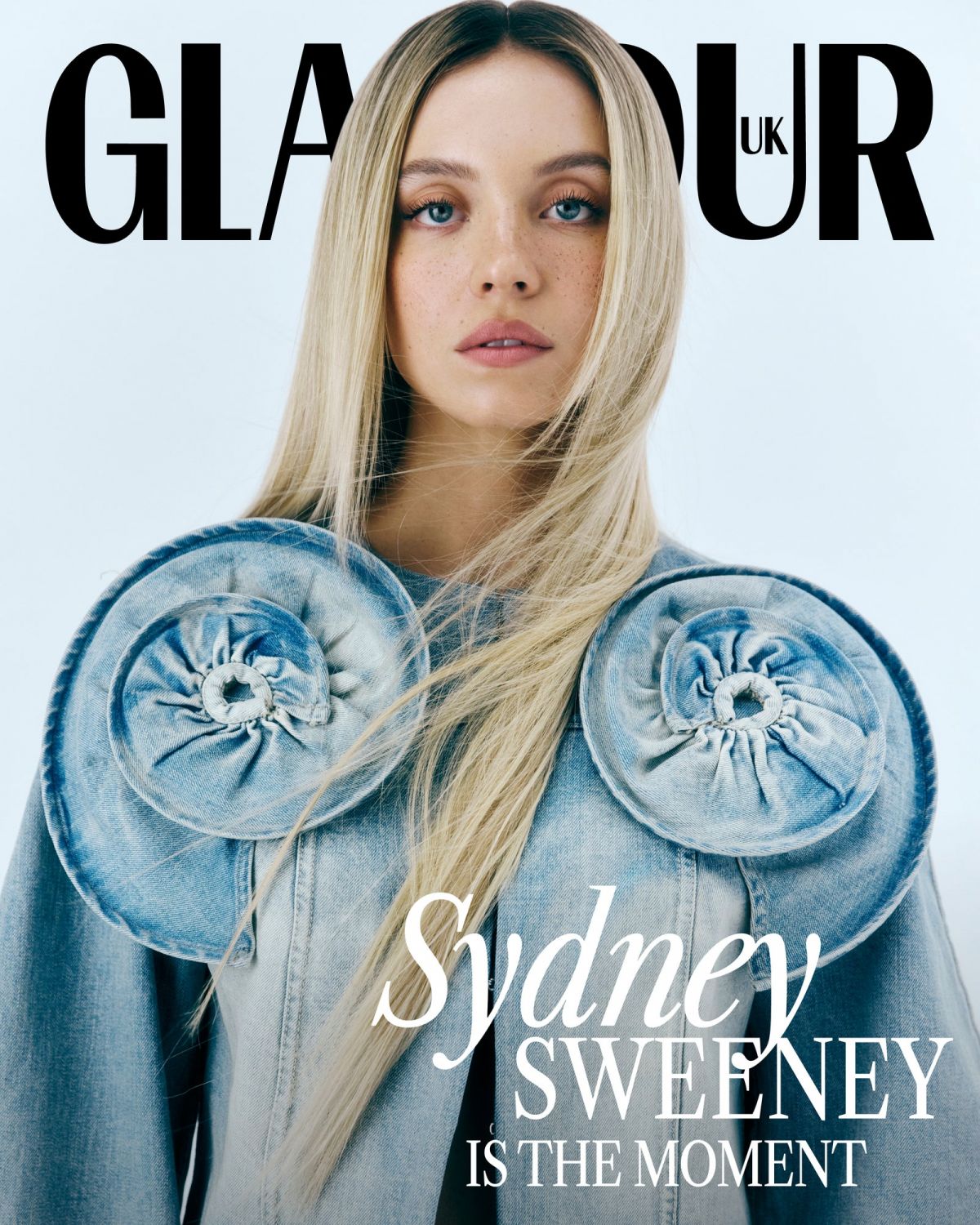 Sydney Sweeney in Glamour UK's December 2023 shoot