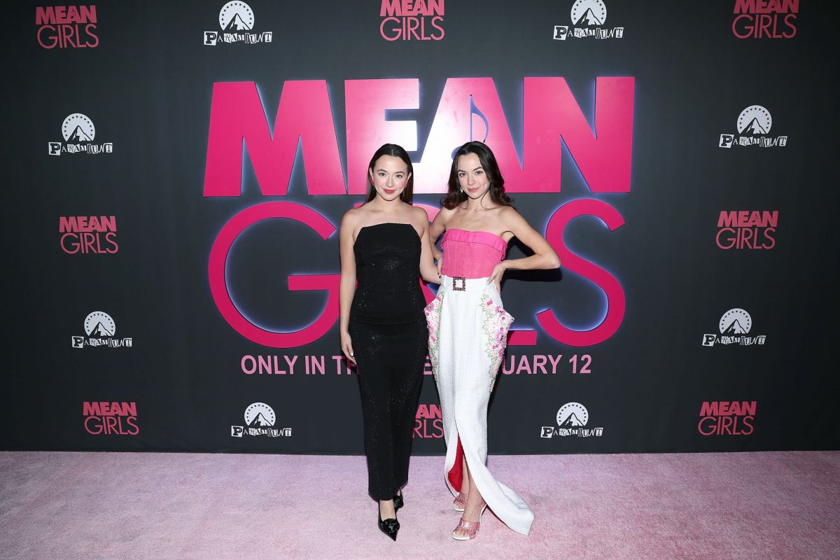 Vanessa and Veronica Merrell stun at Mean Girls screening in LA 1