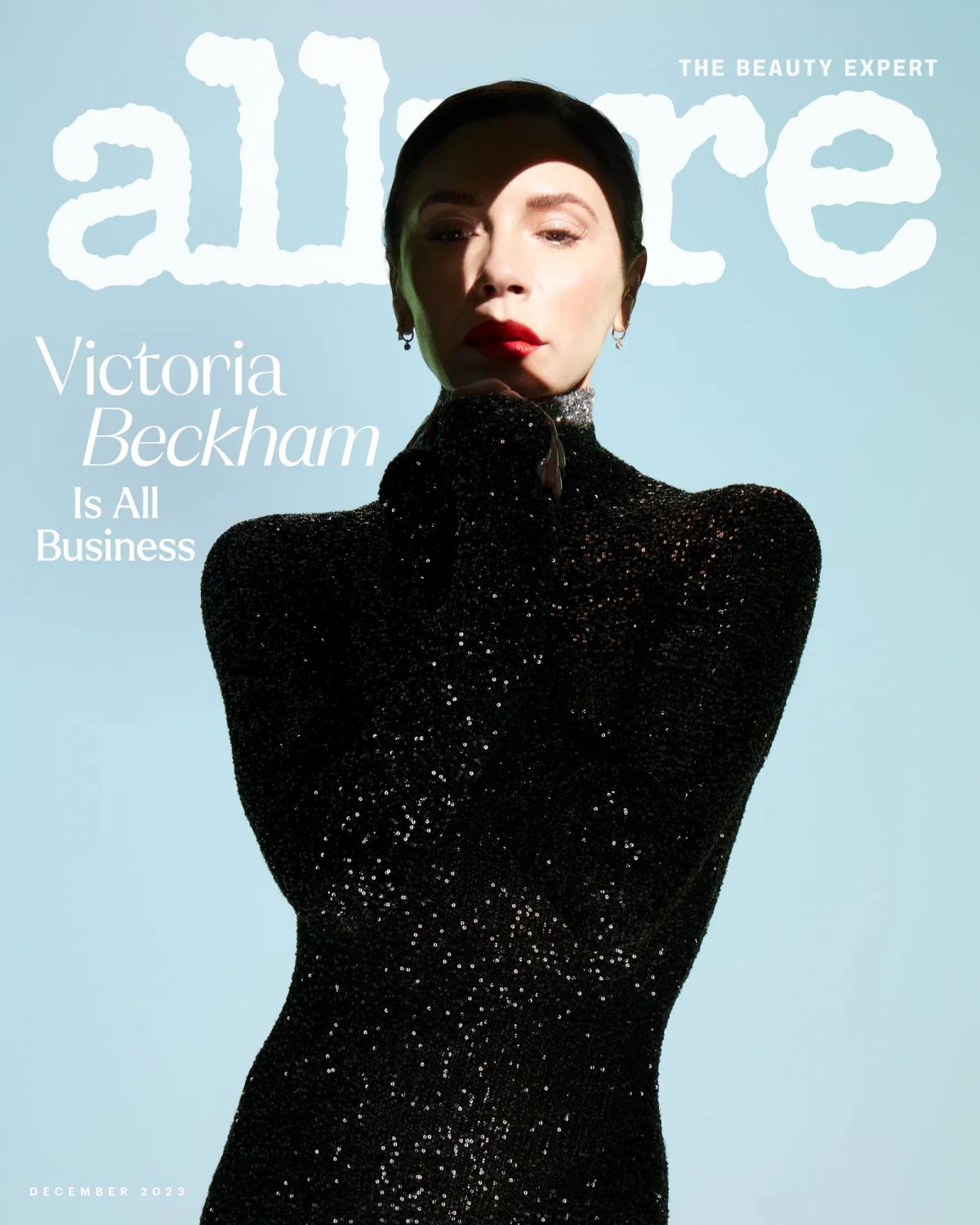 Victoria Beckham: Timeless Elegance in Allure's December 2023 Issue