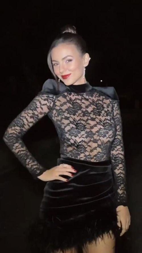 Victoria Justice dazzles at Christmas bash, spreading festive cheer 1