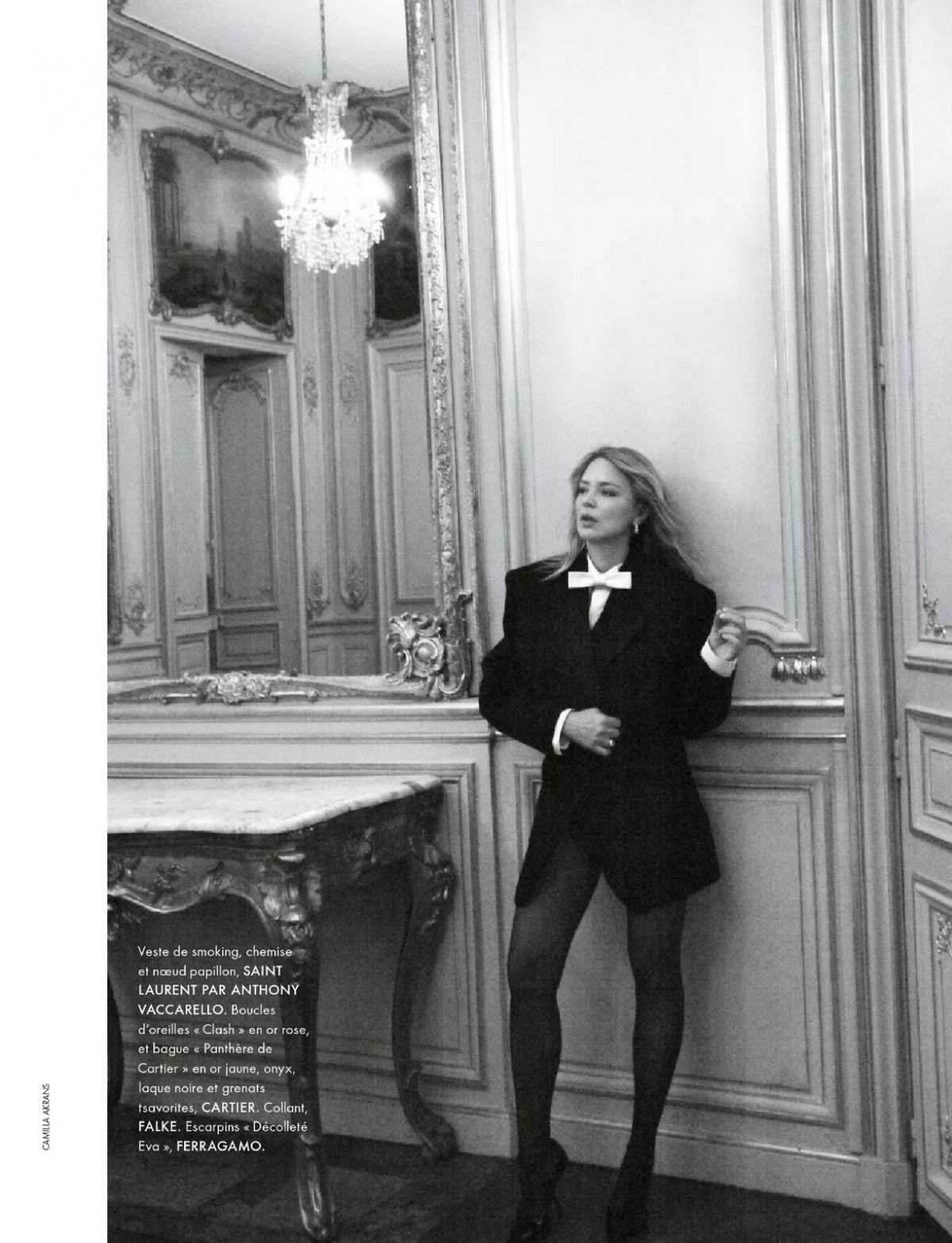 Fashion icon Virginie Efira in Elle Magazine