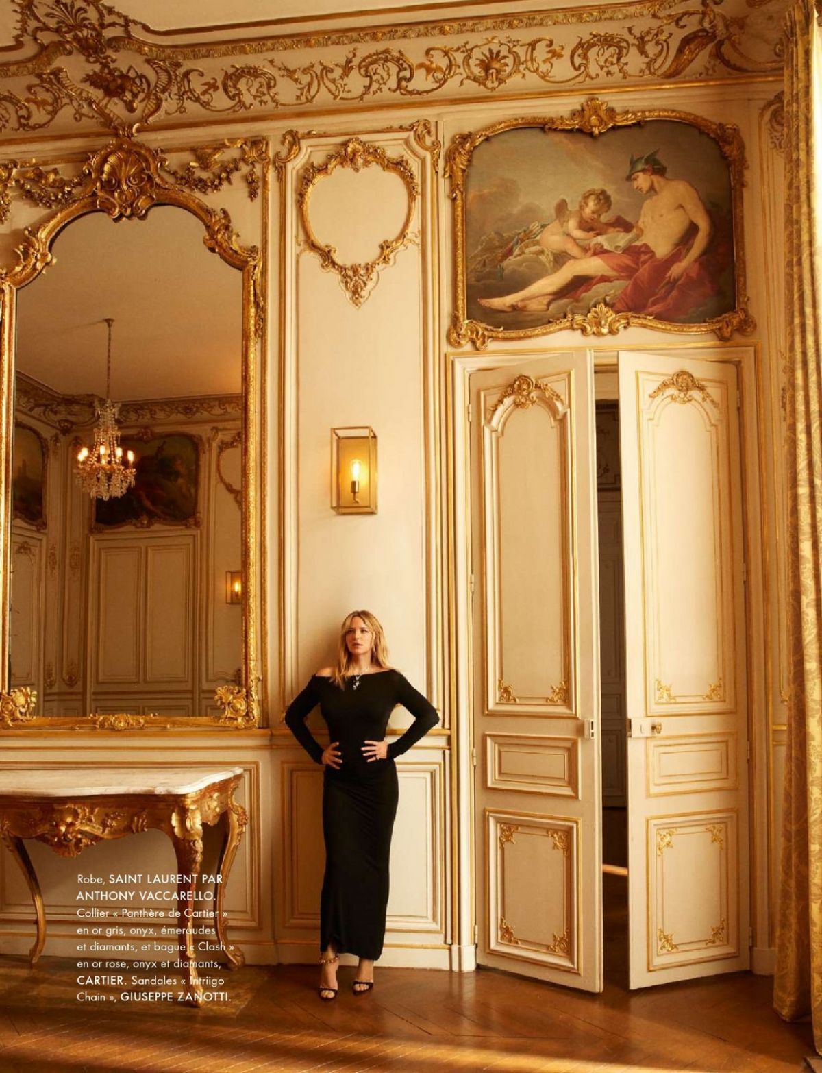 Elegant and bold style of Virginie Efira in Elle Magazine
