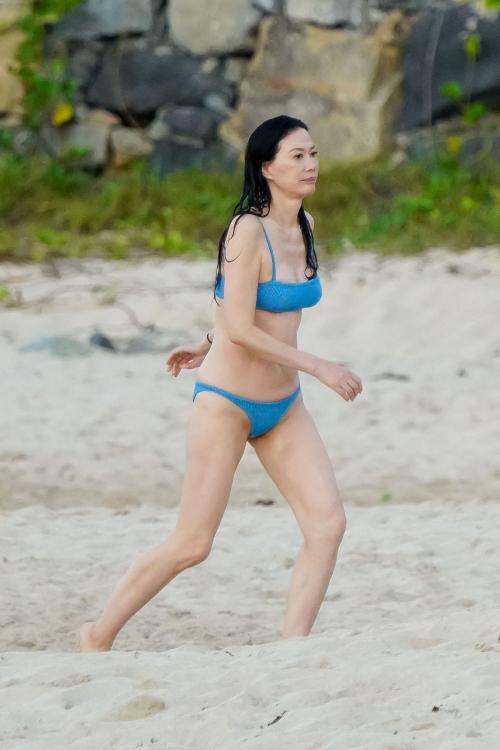Wendi Deng Murdoch in Bikini at St. Barts 8