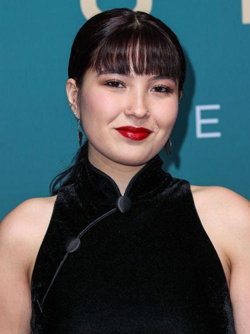 Wren Lee Keasler Stuns in Black Split Dress at 21st Unforgettable Gala 2023 1