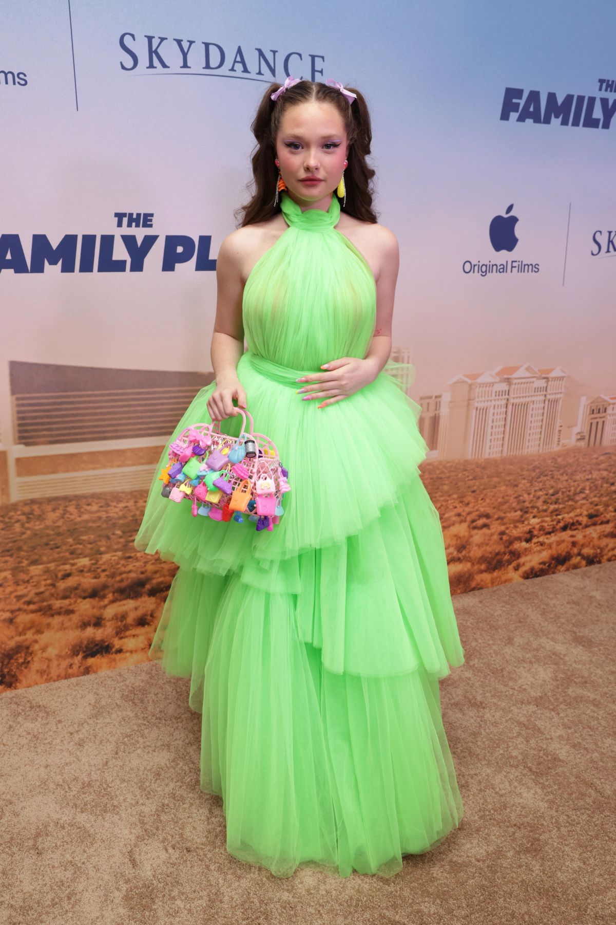 Zoe Margaret Colletti attends at The Family Plan Premiere in Vegas