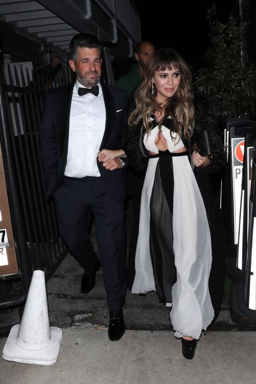 Alyssa Milano and David Bugliari Leave Giorgio Baldi, January 2024 6