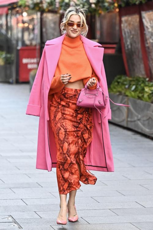 Ashley Roberts Leaves Heart Breakfast Show in London, January 2024 6
