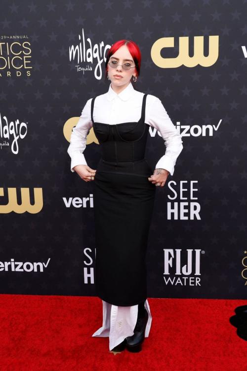 Billie Eilish at 2024 Critics Choice Awards in Santa Monica, January 2024 4