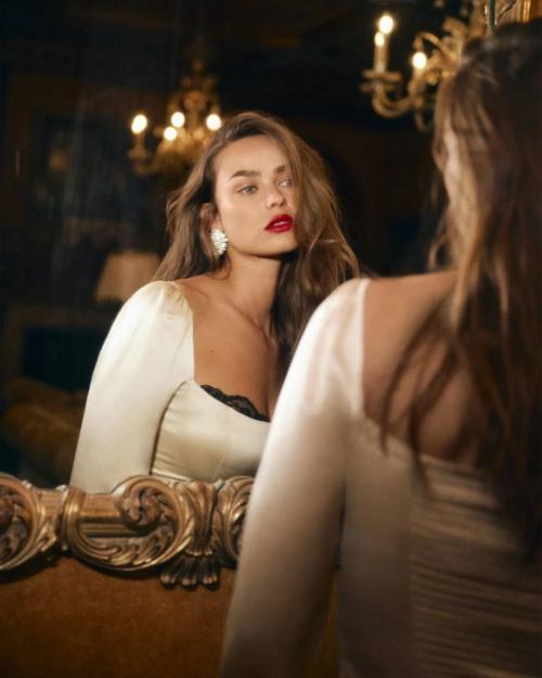 Brigit Kos for Reformation Holiday Collection, December 2023 2