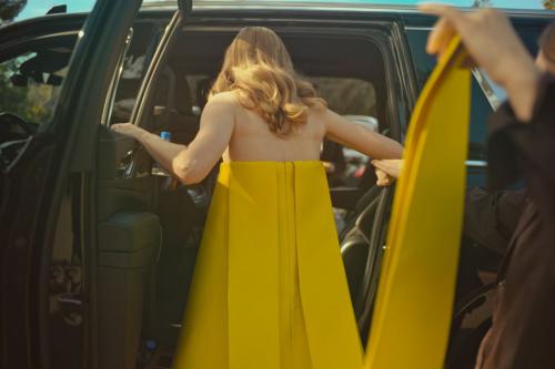 Brit Marling Getting Ready for Critics Choice Awards for WWD Magazine, January 2024 1
