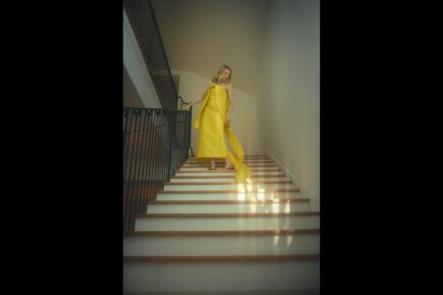 Brit Marling Getting Ready for Critics Choice Awards for WWD Magazine, January 2024 4