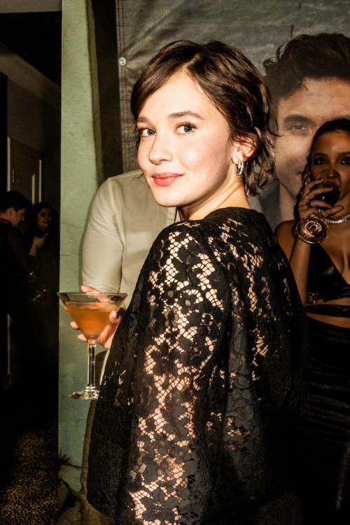 Cailee Spaeny at W Magazine Best Performances Party, January 2024 1