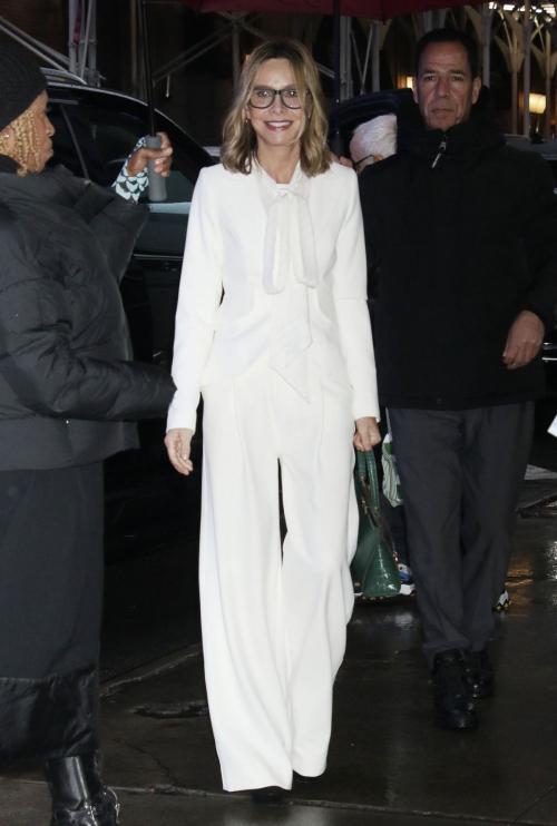 Calista Flockhart Spotted at Good Morning America in New York, January 2024 1
