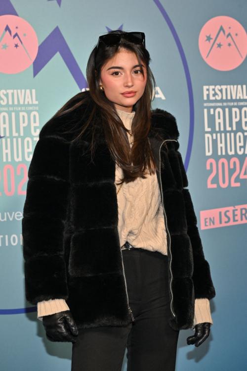 Cassandra Cano at 27th Alpe d'Huez Film Festival Opening Ceremony, January 2024