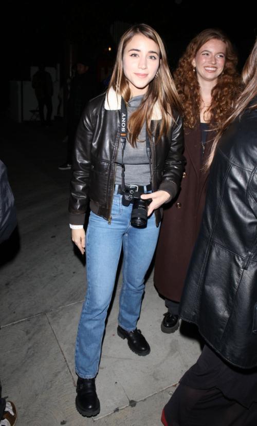 Caylee Cowan Leaves The Black Keys After-party at Bar Marmont in Los Angeles, January 2024 2
