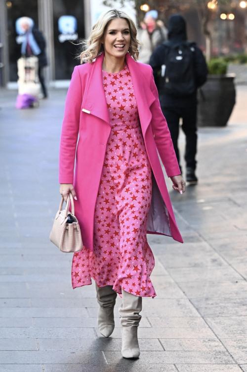 Charlotte Hawkins Leaves Global Studios in London, January 2024 2