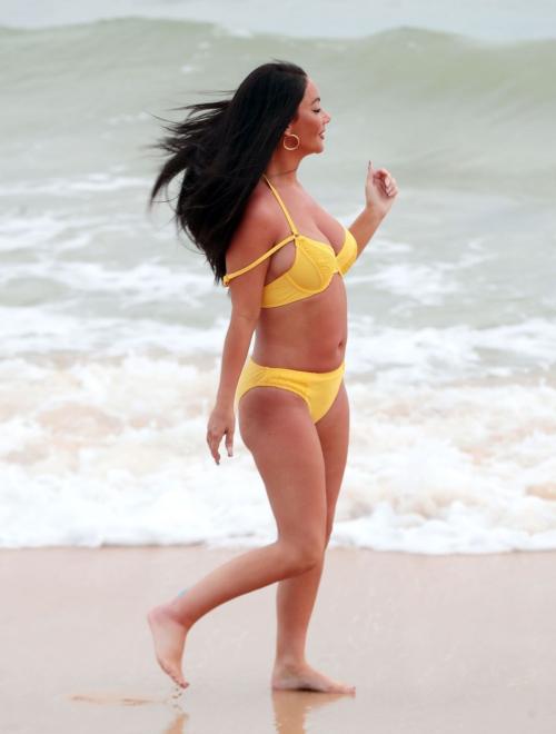 Chelsee Healey in Bikini at Beach in Lanzarote, January 2024 3